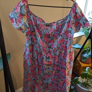 ASOS off the shoulder sundress